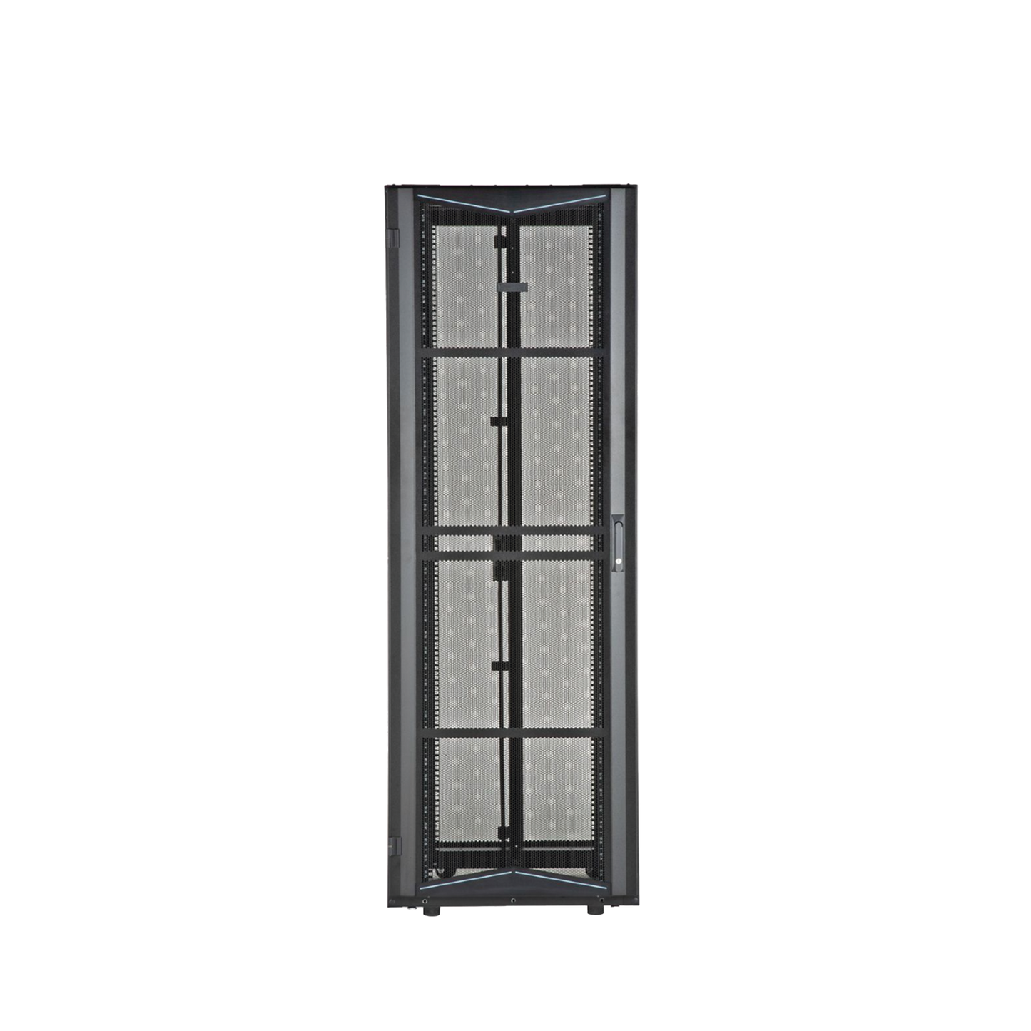 Gabinete FlexFusion para Centros de Datos, 42 UR, 800 mm de Ancho, 1200 mm de Profundidad, Fabricado en Acero, Color Negro PANDUIT - Imagen 1