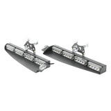 Luz de Visera LED / 32 LEDs de 3W / 22 Patrones Configurables / 96W / 12 VCC / Interior Rojo/Azul EPCOM INDUSTRIAL SIGNALING - Imagen 1
