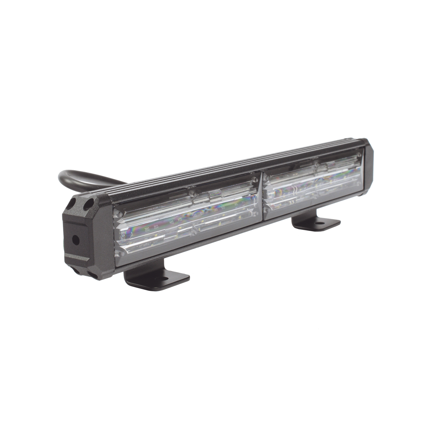 Barra de Luz de Advertencia, 2 Módulos de 6 LED, 11 Pulgadas Ámbar EPCOM INDUSTRIAL SIGNALING - Imagen 1