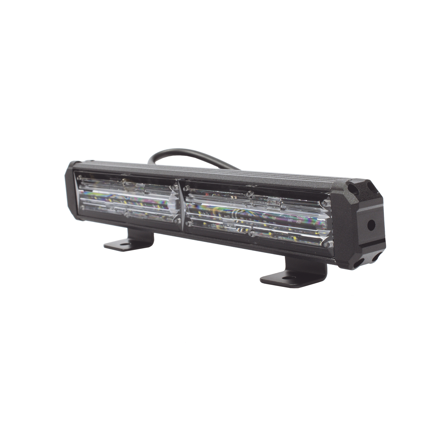 Barra de Luz de Advertencia, 2 Módulos de 6 LED, 11 Pulgadas Ámbar EPCOM INDUSTRIAL SIGNALING - Imagen 2