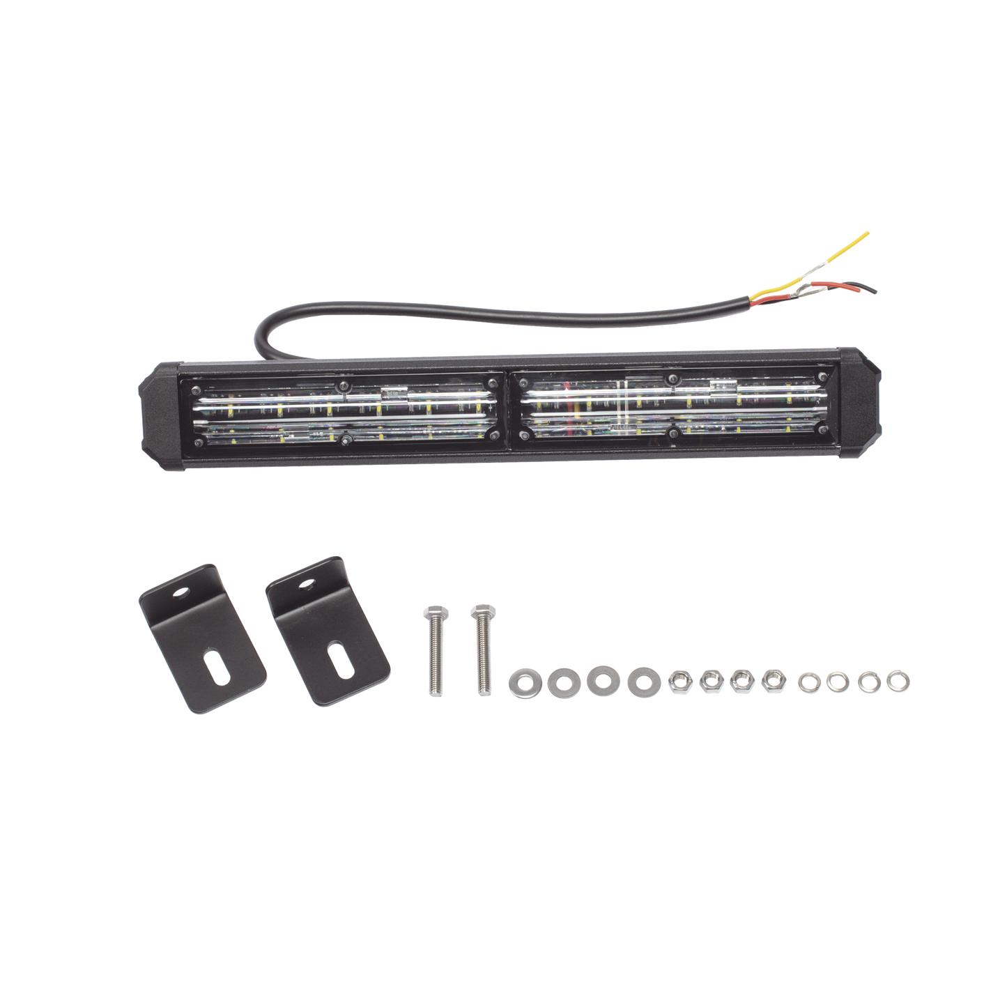 Barra de Luz de Advertencia, 2 Módulos de 6 LED, 11 Pulgadas Ámbar EPCOM INDUSTRIAL SIGNALING - Imagen 4