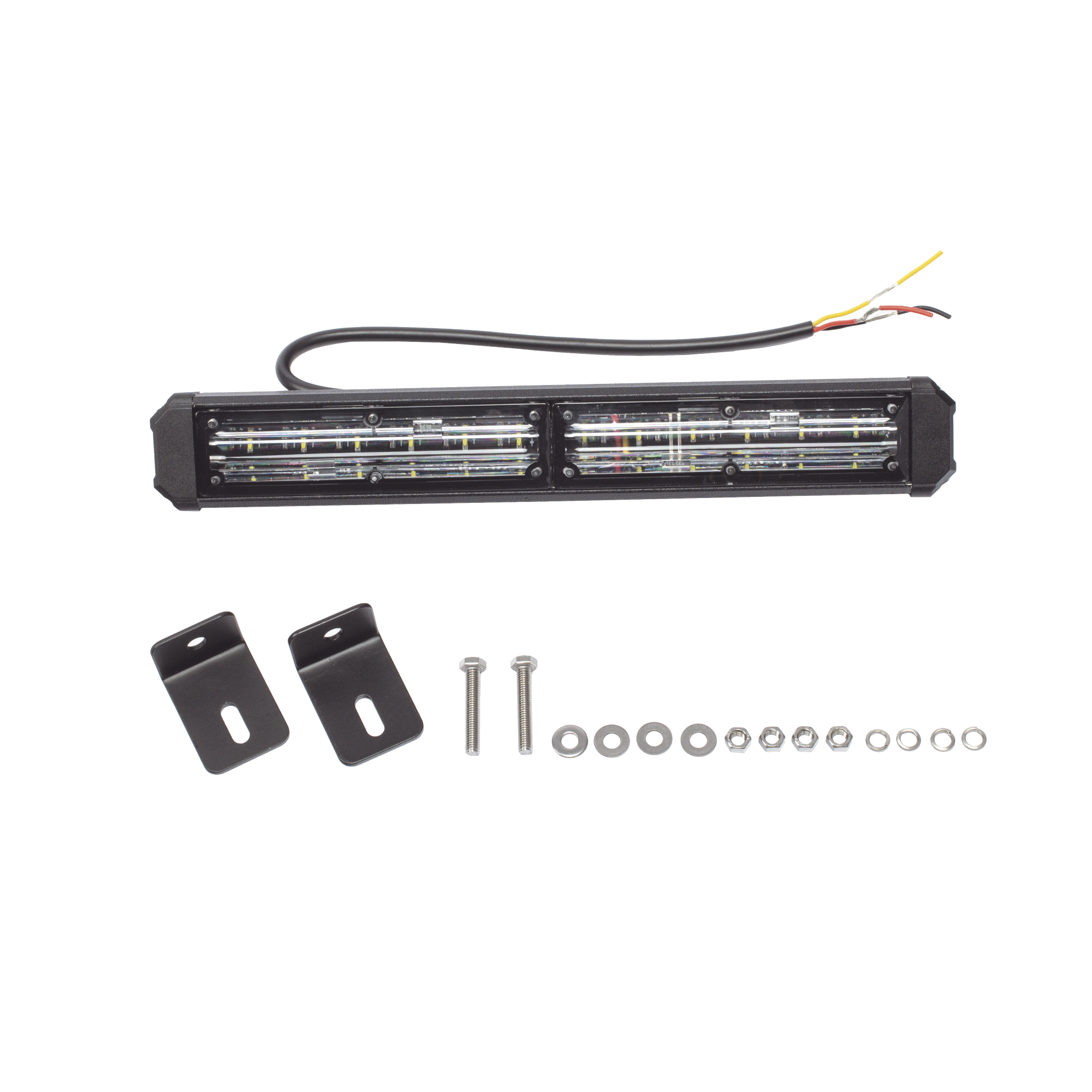 Barra de Luz de Advertencia, 2 Módulos de 6 LED, 11 Pulgadas Ámbar EPCOM INDUSTRIAL SIGNALING - Imagen 4