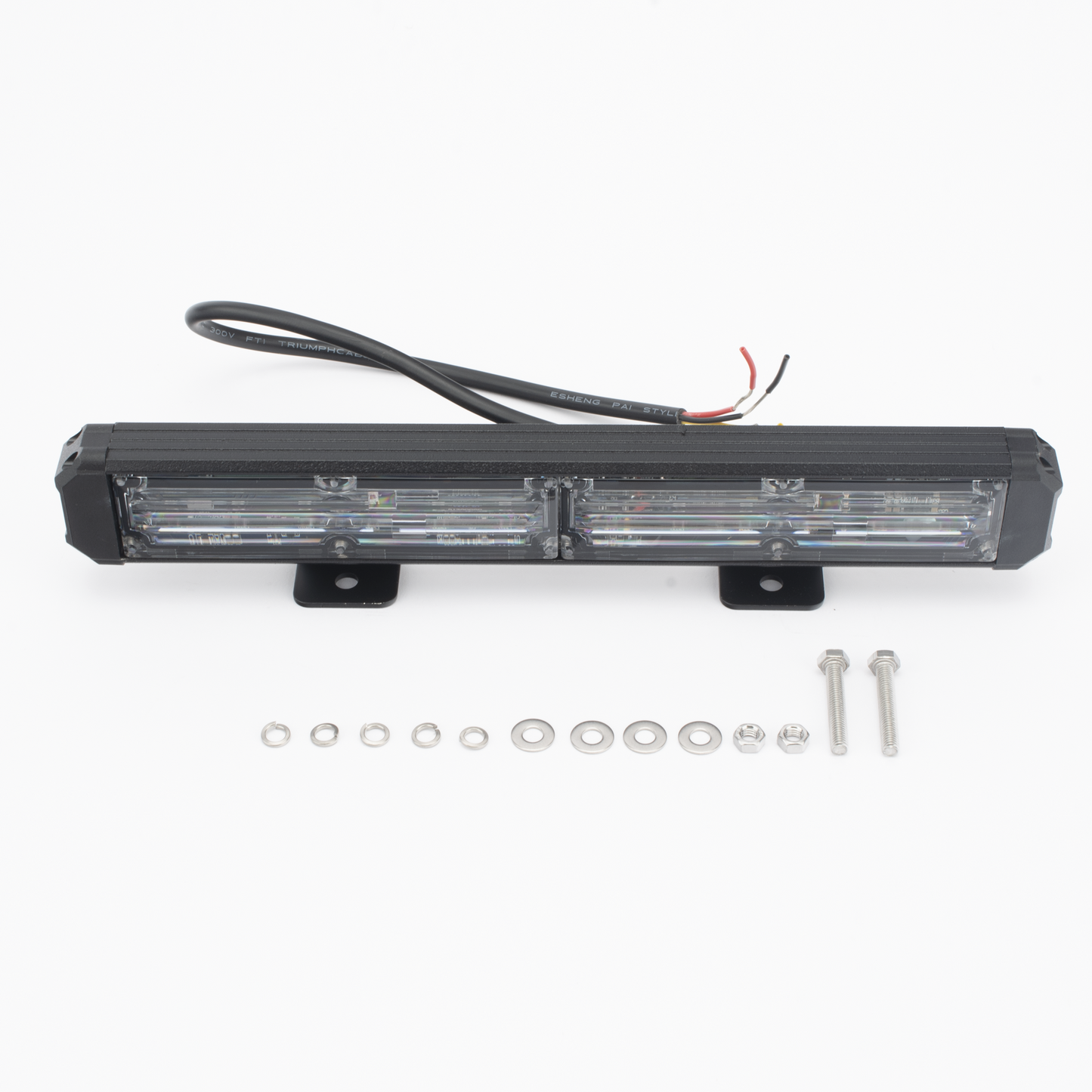 Barra de Luz de Advertencia, 2 Módulos de 6 LED, 11 Pulgadas Rojo EPCOM INDUSTRIAL SIGNALING - Imagen 1