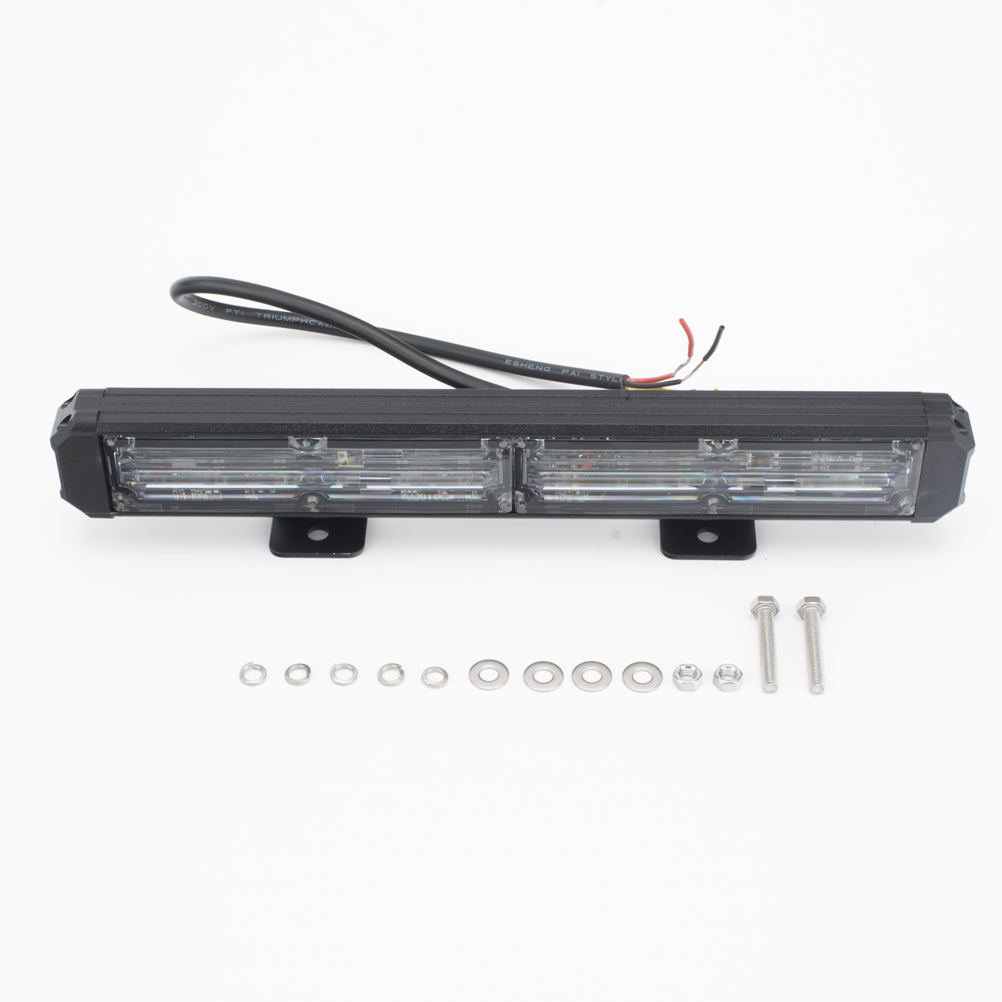 Barra de Luz de Advertencia, 2 Módulos de 6 LED, 11 Pulgadas Rojo EPCOM INDUSTRIAL SIGNALING - Imagen 1