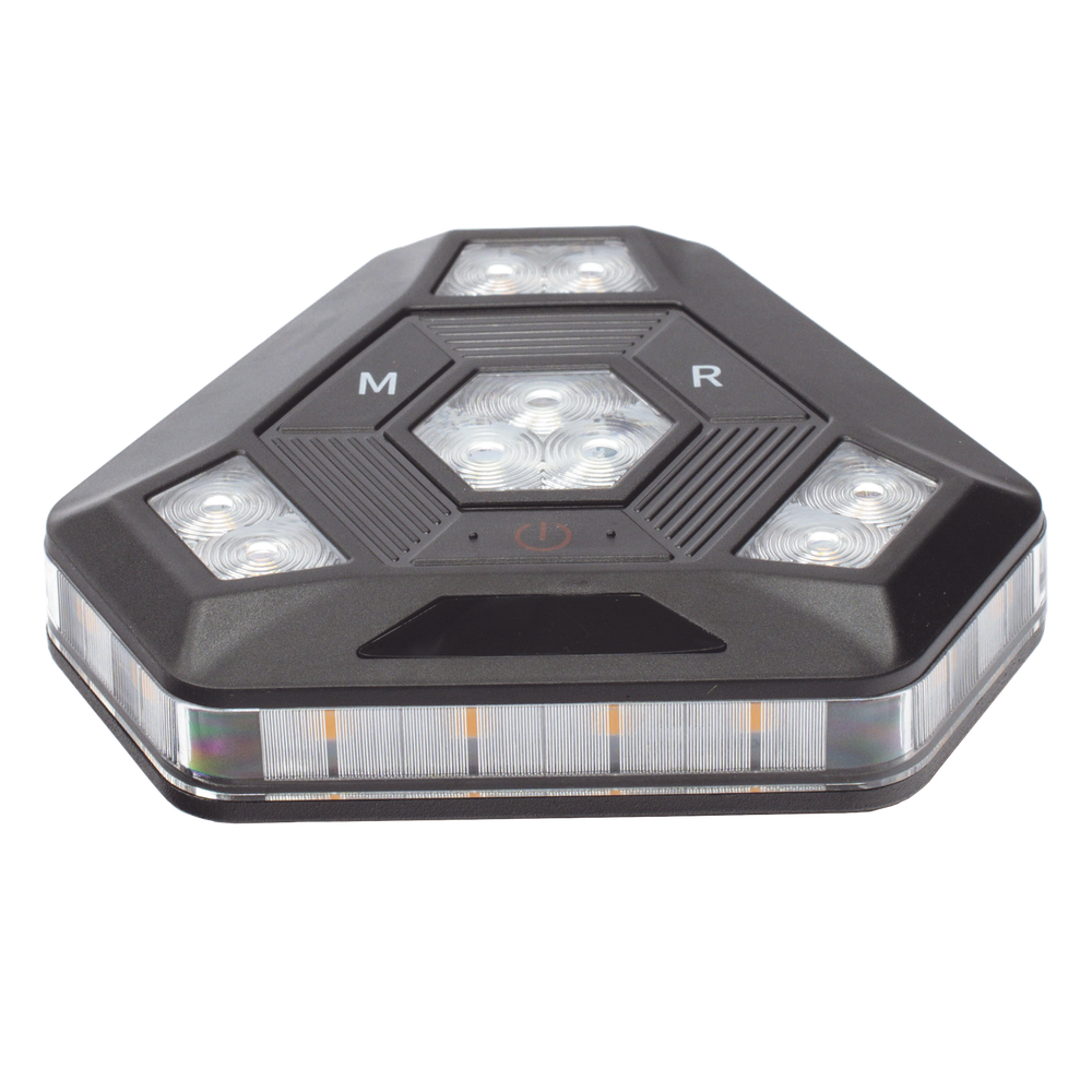 Luz Auxiliar Ámbar Ultra Brillante Para Automóviles, Motocicletas y Bicicletas Con Montaje Magnético XLTE1985A EPCOM INDUSTRIAL SIGNALING - Imagen 1