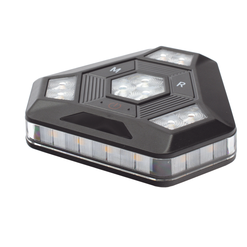Luz Auxiliar Ámbar Ultra Brillante Para Automóviles, Motocicletas y Bicicletas Con Montaje Magnético XLTE1985A EPCOM INDUSTRIAL SIGNALING - Imagen 6
