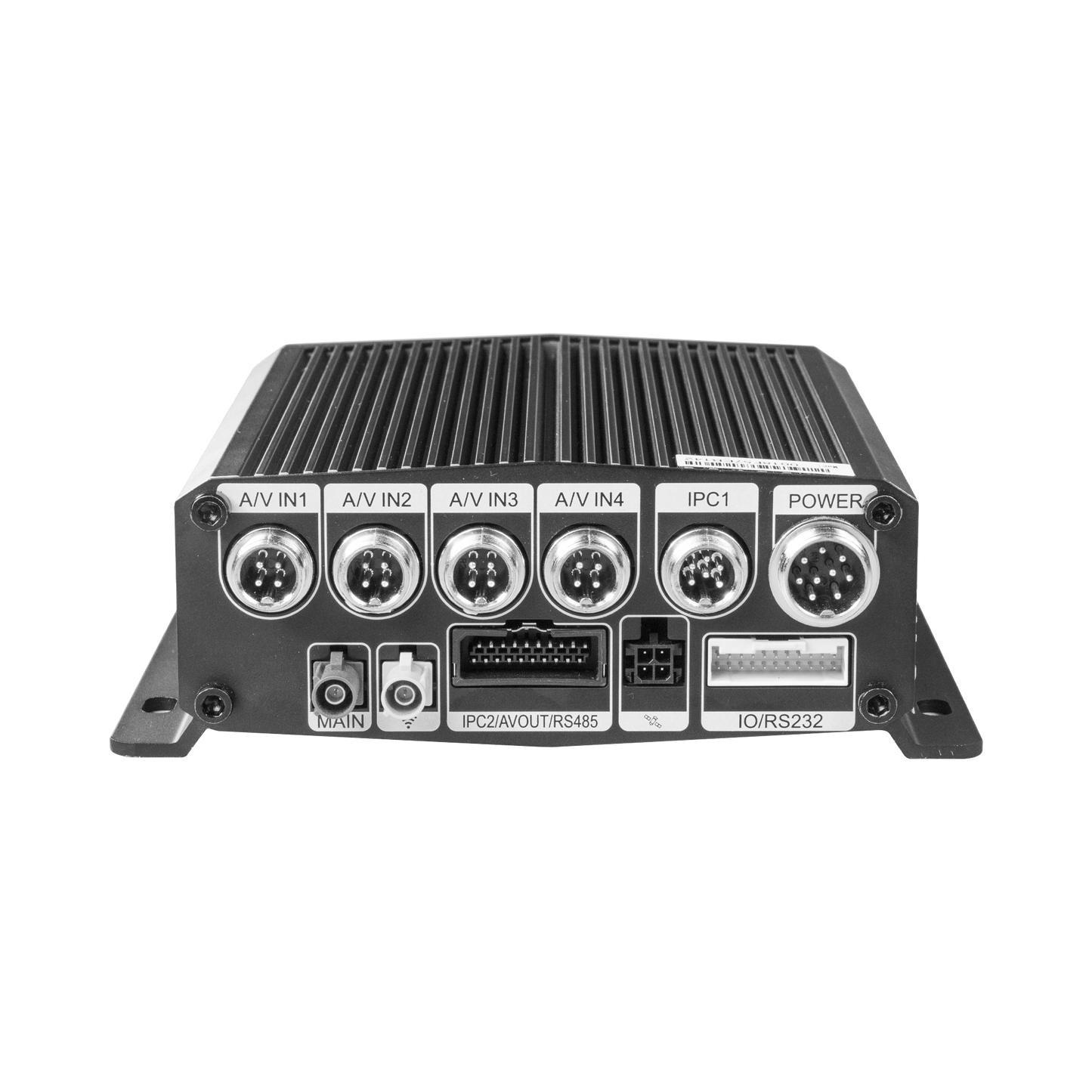 DVR Móvil / Multiplataforma / 4 Canales AHD + 2 canales IP/ Almacenamiento en Memoria Micro SD / H.265 / Chip IA Embebido / Soporta 4G / GPS STREAMAX - Imagen 1