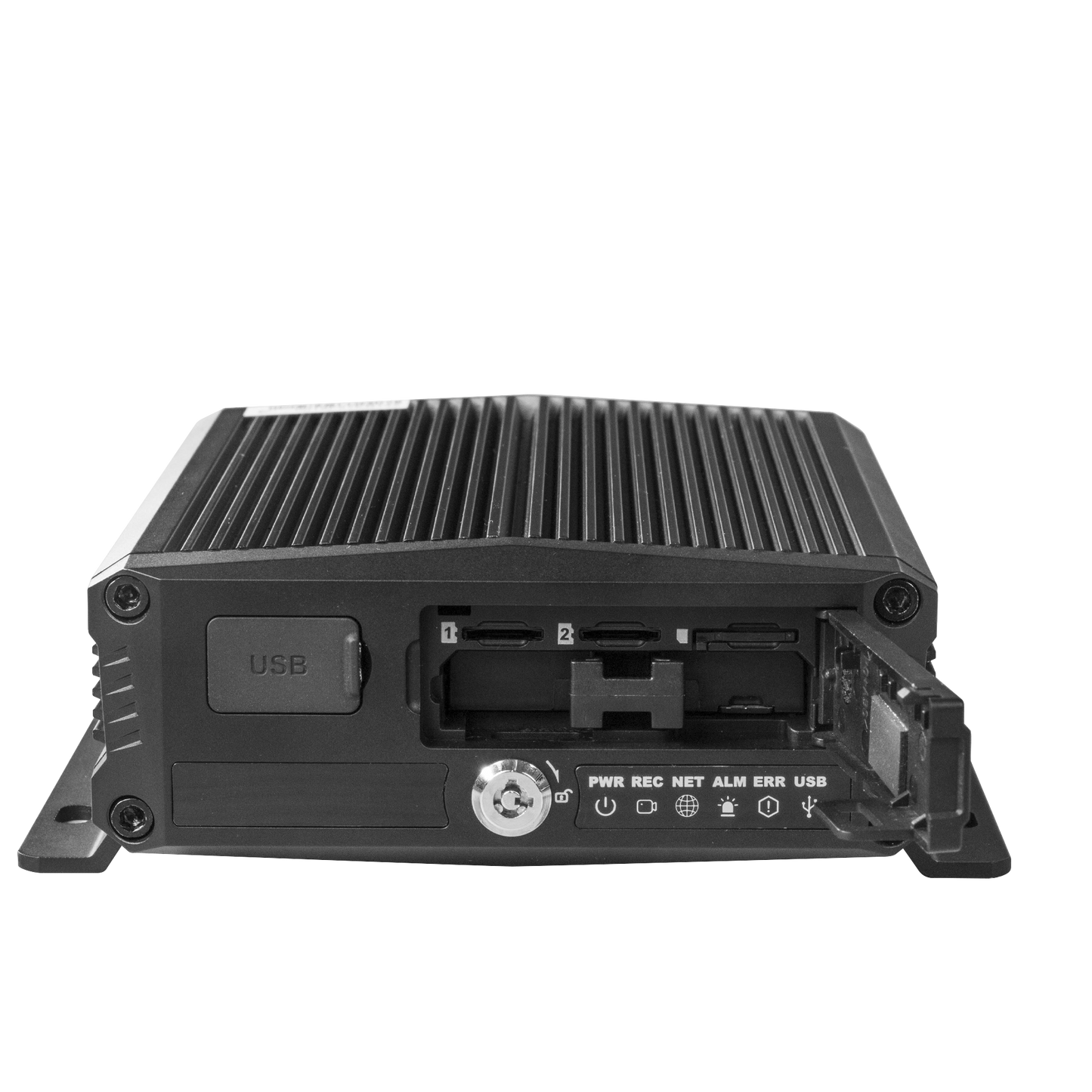 DVR Móvil / Multiplataforma / 4 Canales AHD + 2 canales IP/ Almacenamiento en Memoria Micro SD / H.265 / Chip IA Embebido / Soporta 4G / GPS STREAMAX - Imagen 2