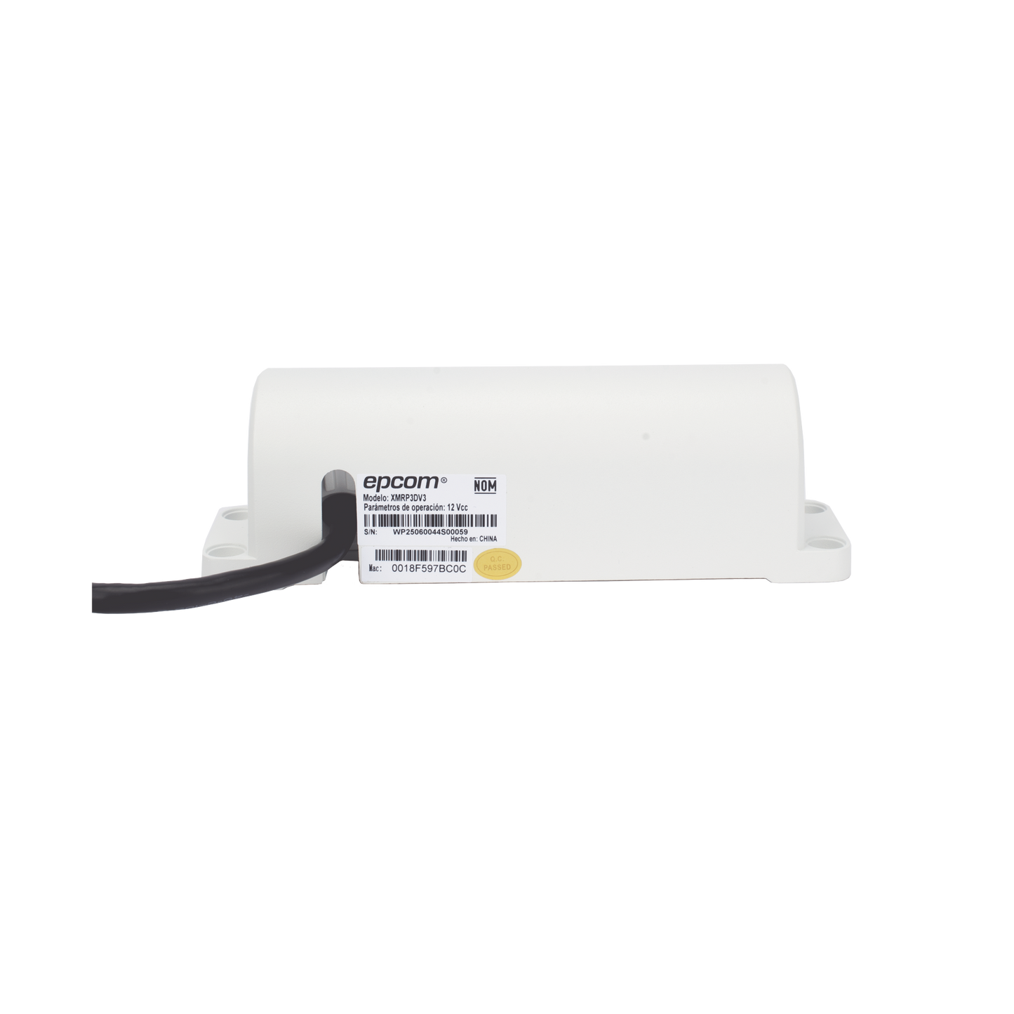 Cámara de Conteo de Pasajeros XMRP3DV3 2 Megapixel / Sensor CMOS 1/2.8" / Lente M12 2.7 mm / Ángulo de Visión 120° / WDR 80 dB / Triple Método de Instalación / Conteo Inteligente de Personas / H.265+ / Rango Tem STREAMAX - Imagen 4