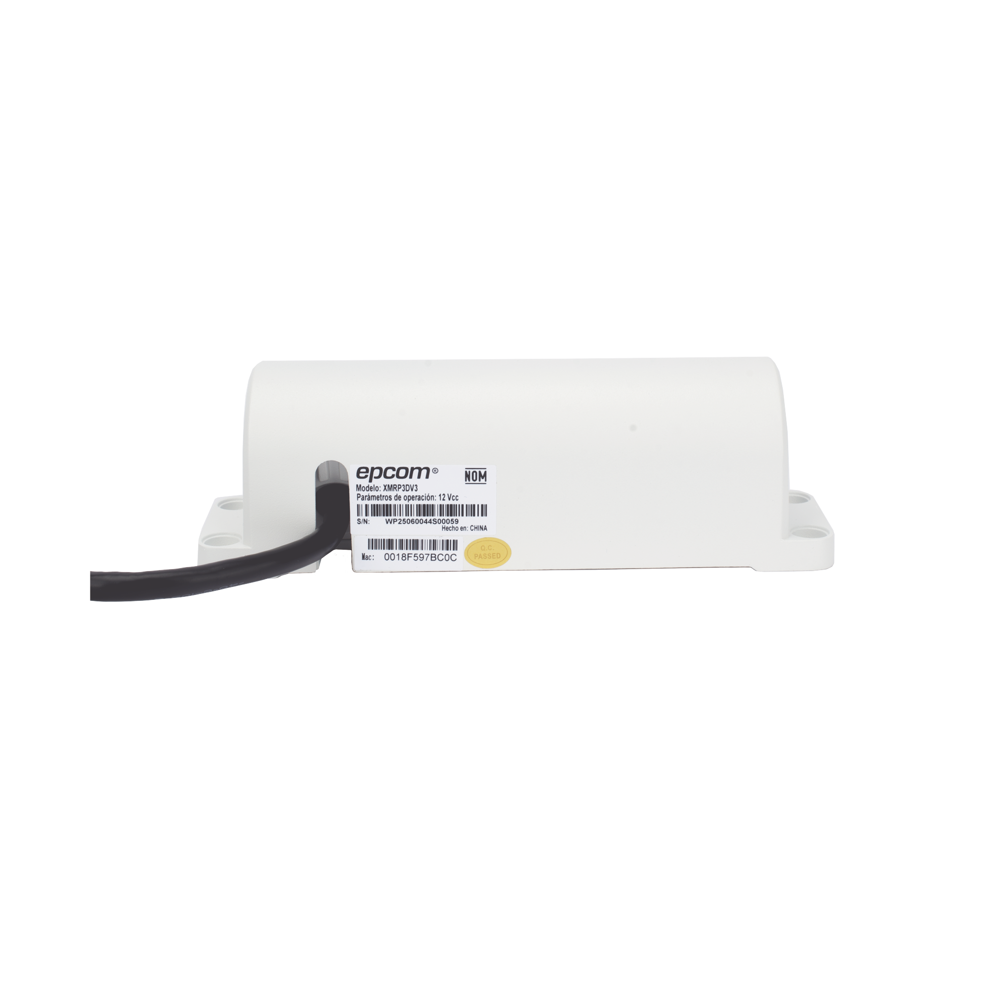 Cámara de Conteo de Pasajeros XMRP3DV3 2 Megapixel / Sensor CMOS 1/2.8" / Lente M12 2.7 mm / Ángulo de Visión 120° / WDR 80 dB / Triple Método de Instalación / Conteo Inteligente de Personas / H.265+ / Rango Tem STREAMAX - Imagen 4