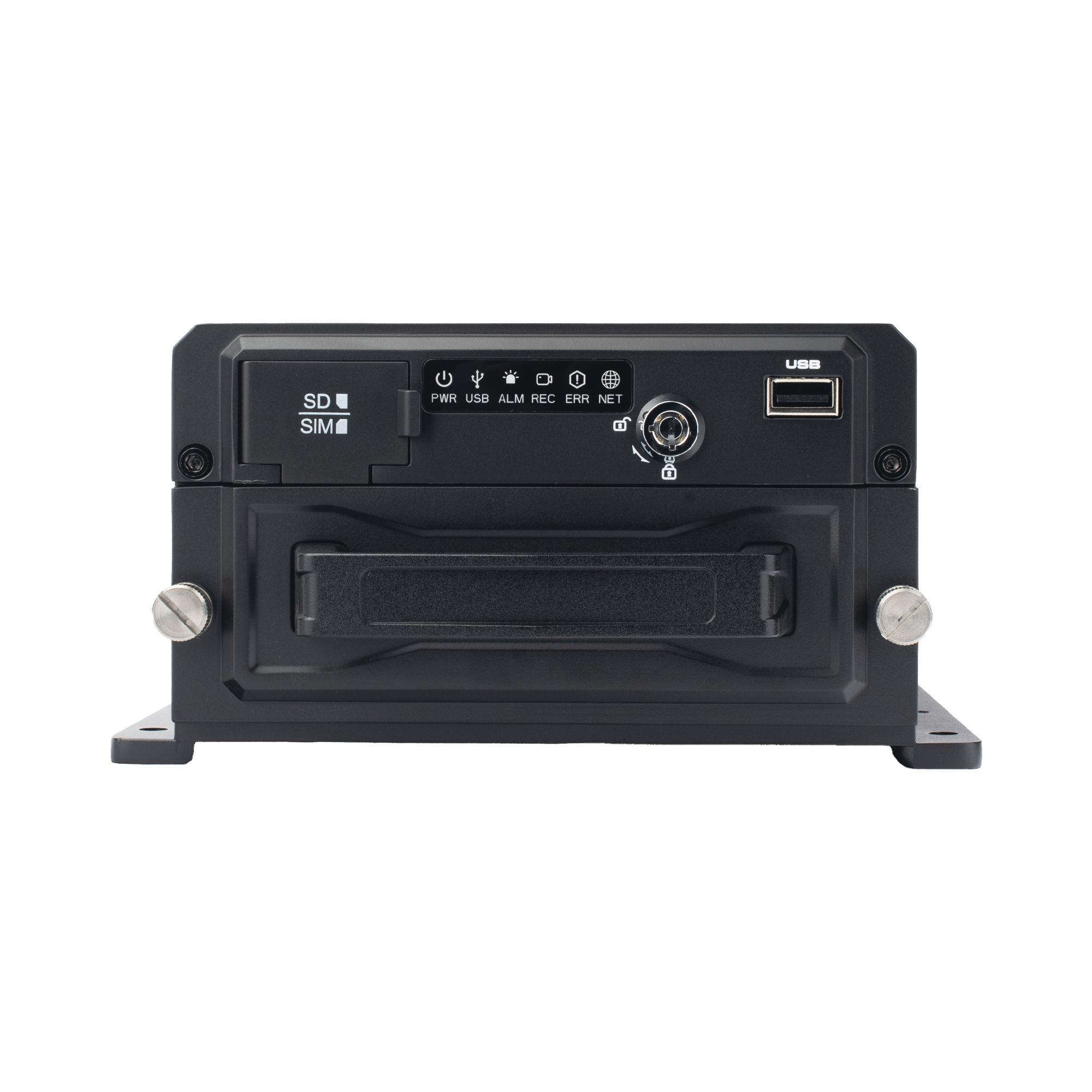 DVR Móvil Multiplataforma 4 Canales AHD 2 Megapixel + 4 canales IP Almacenamiento en HDD H.265 Soporta 4G WiFi GPS XMRX3NPRO STREAMAX - Imagen 1