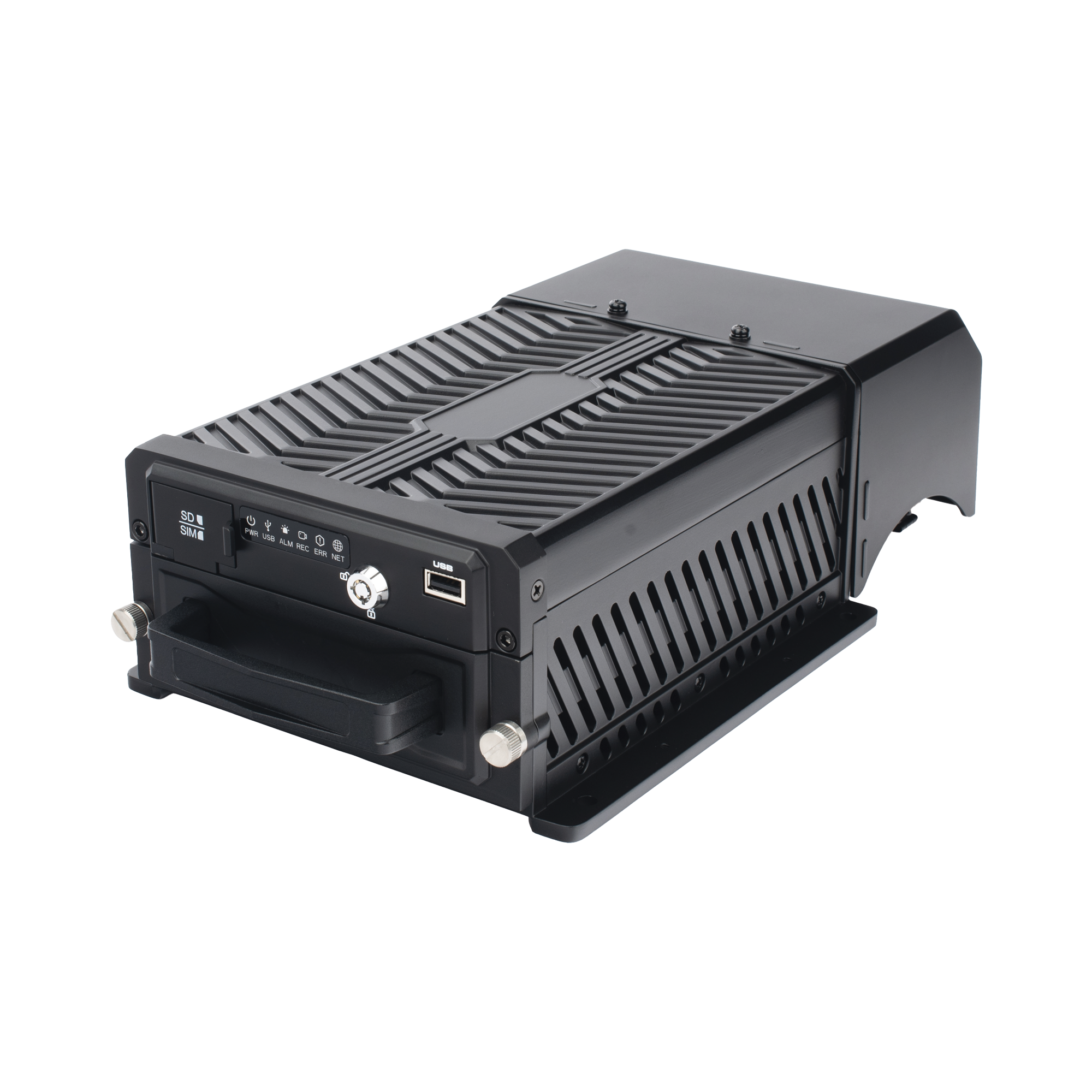 DVR Móvil Multiplataforma 4 Canales AHD 2 Megapixel + 4 canales IP Almacenamiento en HDD H.265 Soporta 4G WiFi GPS XMRX3NPRO STREAMAX - Imagen 2