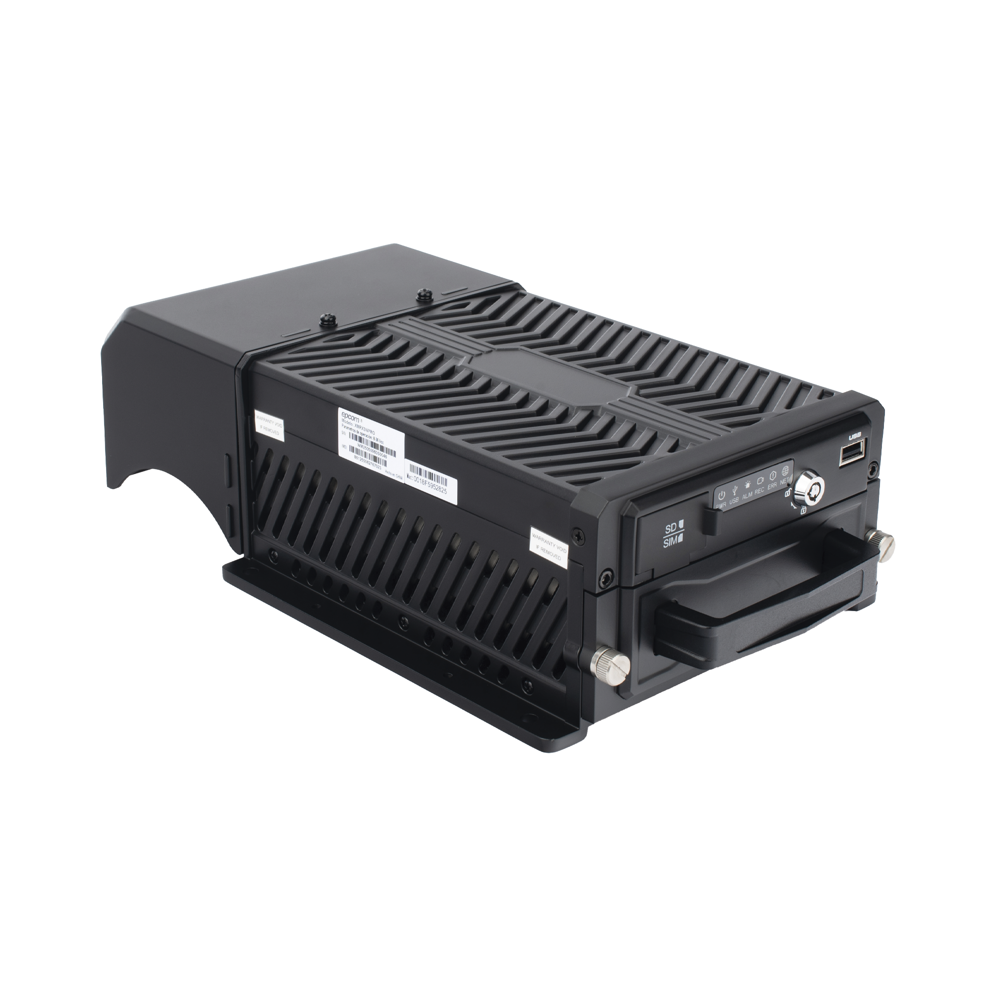 DVR Móvil Multiplataforma 4 Canales AHD 2 Megapixel + 4 canales IP Almacenamiento en HDD H.265 Soporta 4G WiFi GPS XMRX3NPRO STREAMAX - Imagen 3