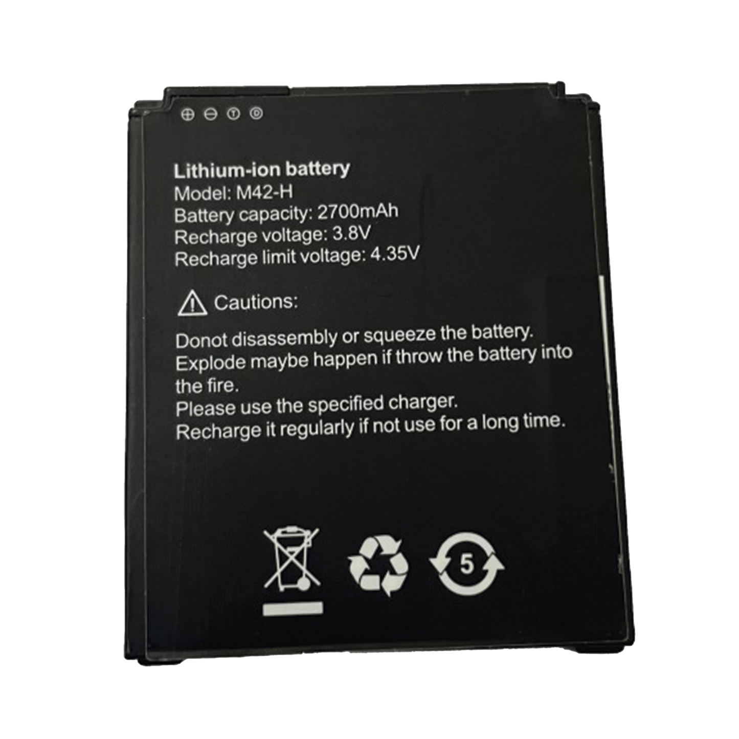 Bateria de respaldo para Bodycam XMRX8 EPCOM - Imagen 1