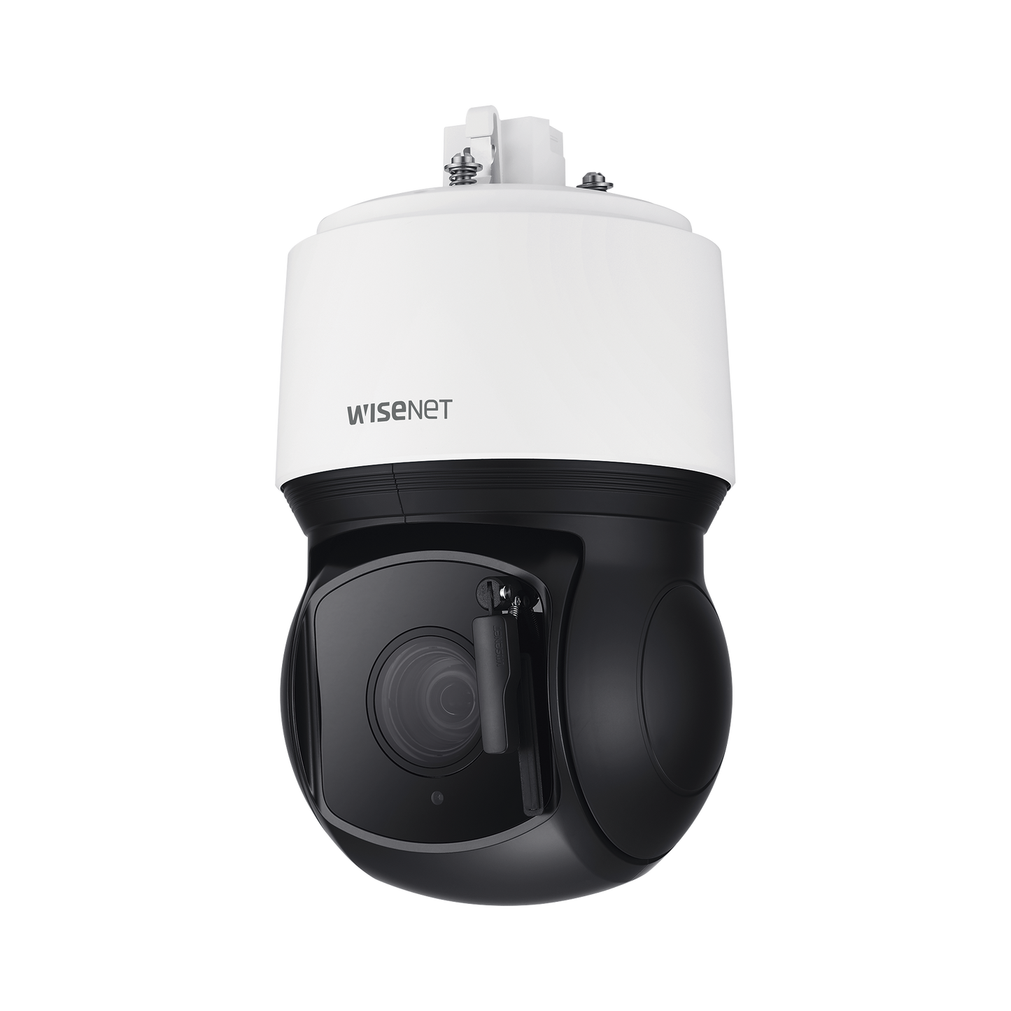 Domo IP PTZ 2MP Antivandálico / 40X Zoom Óptico / IR 200m / WDR 150DB / Auto Tracking / Video Analíticos / H.265 & WiseStream II / con Wiper HANWHA VISION - Imagen 1