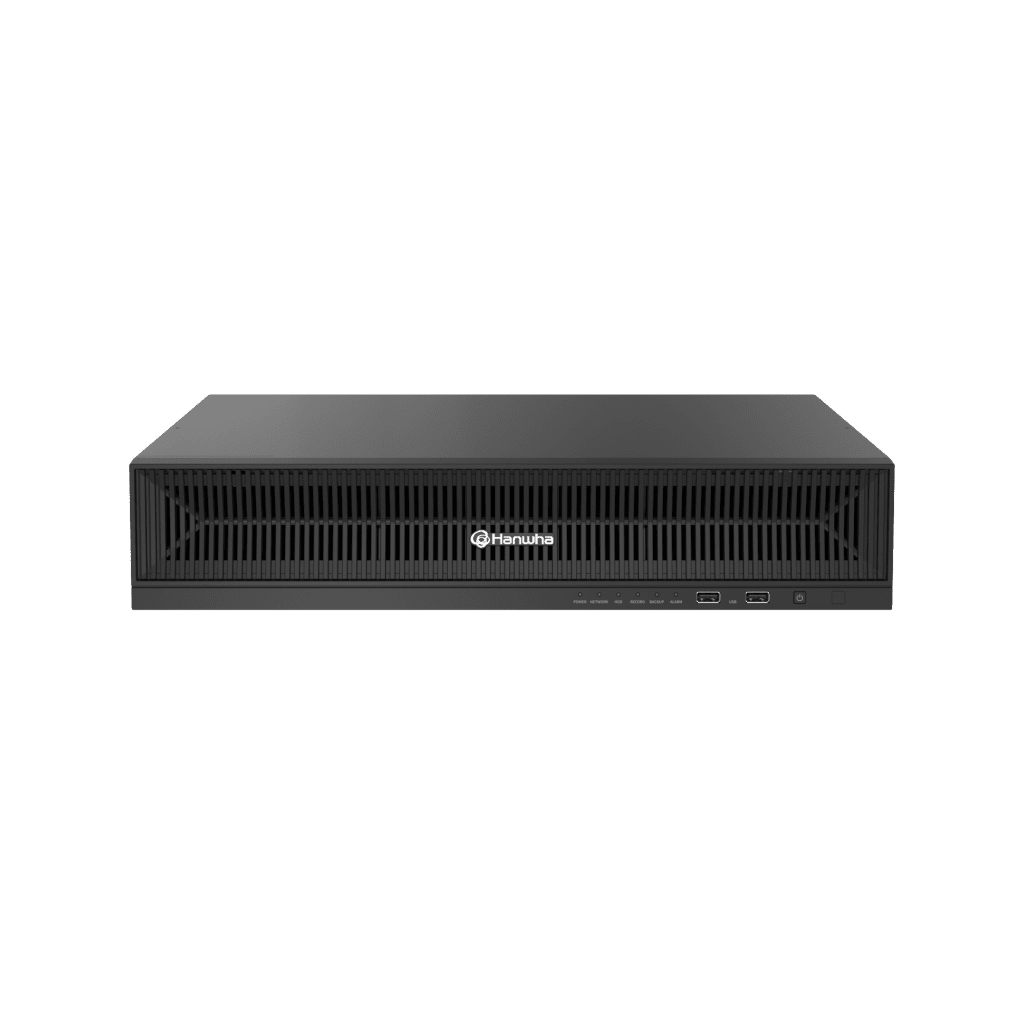 NVRs Network Video RecordersHANWHA VISIONXRN-3220B2NVR 32 Canales IP 32MP 8K Soporta 8 Discos Duros H.265 Wisenet P2P Hanwha Vision XRN - 3220B2 - SILYMX