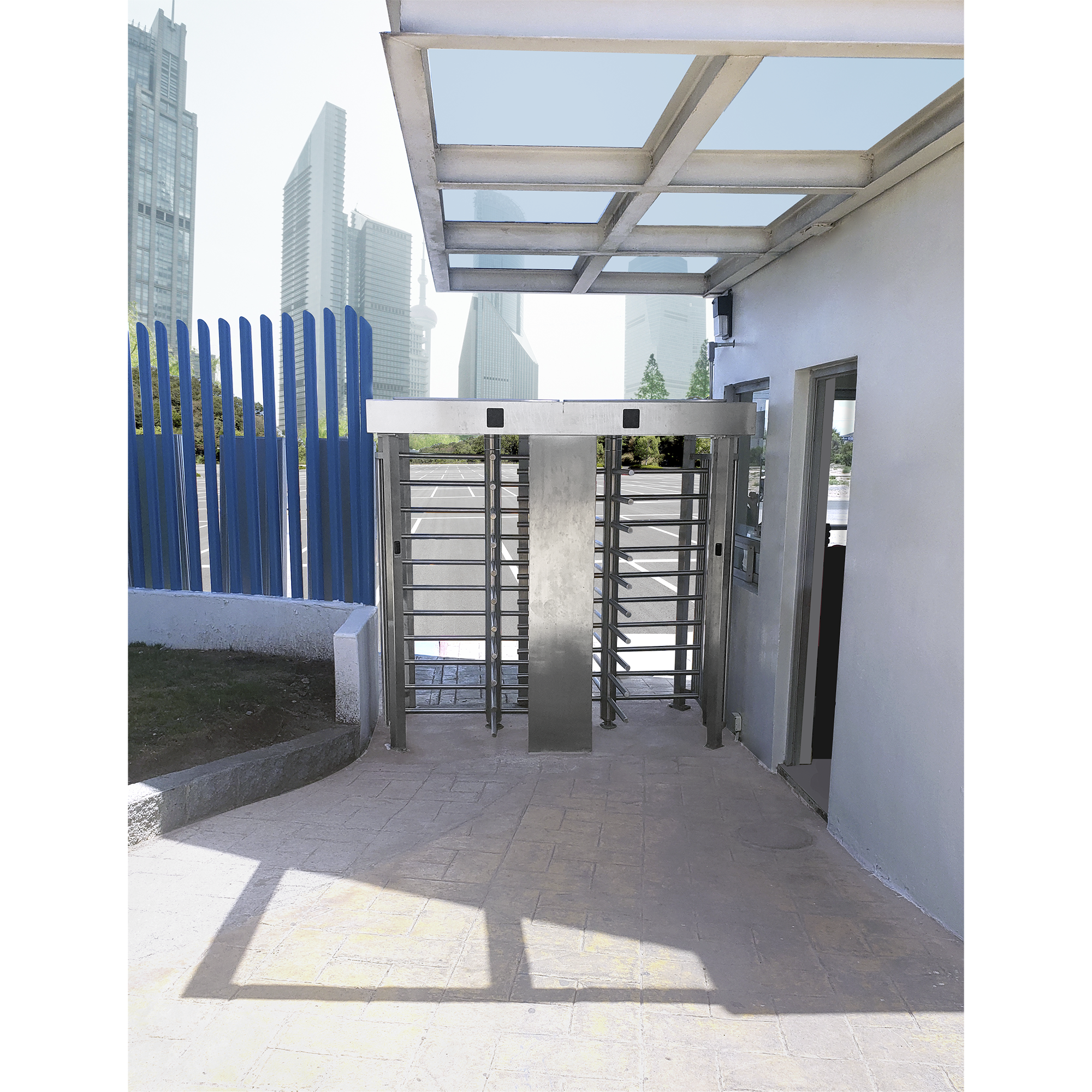 Torniquete Doble / Cuerpo Completo / Interior/Exterior / 100% Acero Inoxidable / Acabado de Lujo / Alto Tráfico ACCESSPRO - Imagen 3