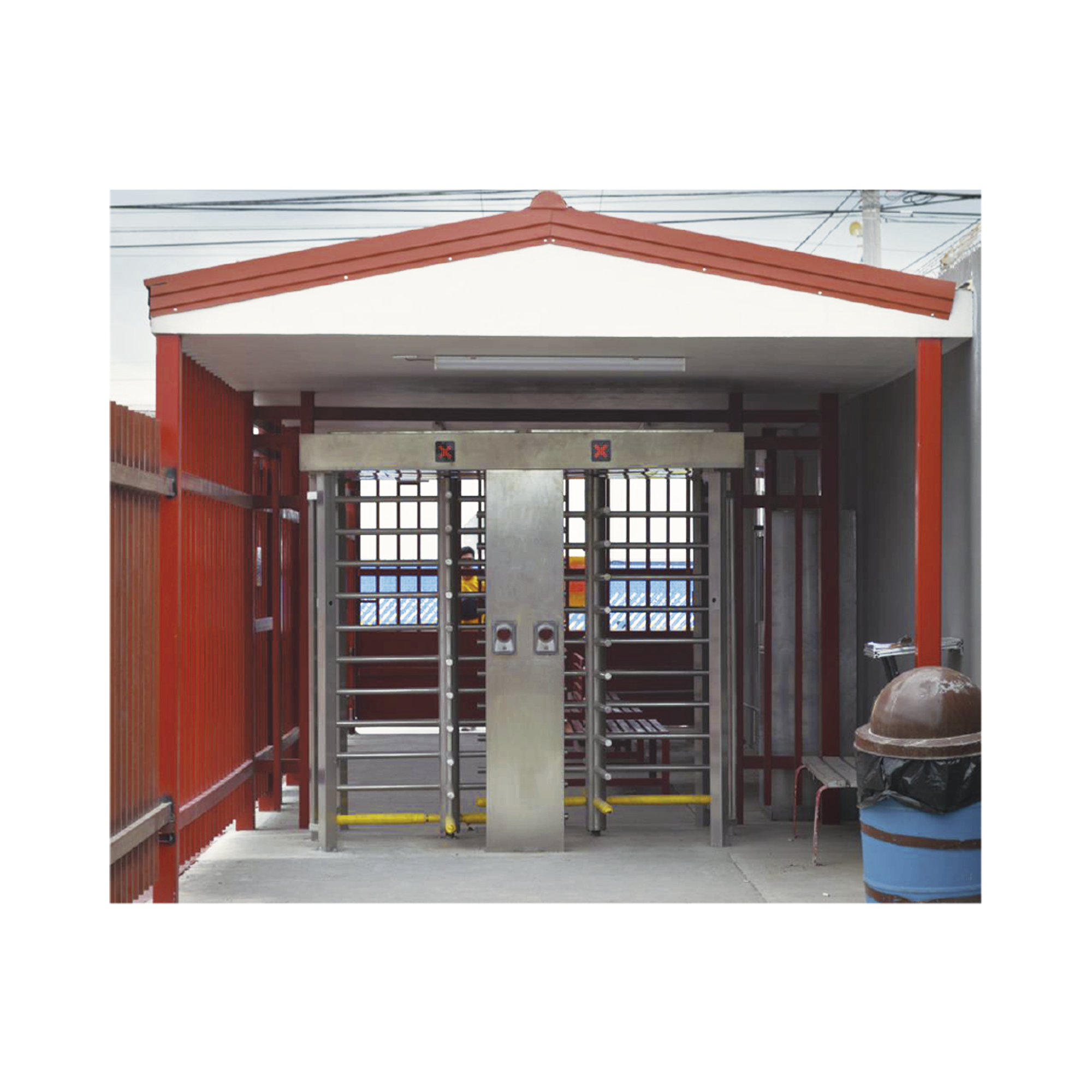 Torniquete Doble / Cuerpo Completo / Interior/Exterior / 100% Acero Inoxidable / Acabado de Lujo / Alto Tráfico ACCESSPRO - Imagen 4