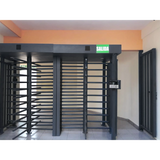 Torniquete Doble / Cuerpo Completo / Interior/Exterior / 100% Acero con Pintura Gris / EJE CENTRAL con Pintura Gris / Acabado de Lujo / Alto Tráfico ACCESSPRO - Imagen 4
