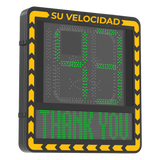 Display LED para Control de Velocidad / Alcance Visual 100 m (328 ft) / Indicación por Código de Colores / IP66 / Wi-Fi y Ethernet / Radar Compatible HIKVISION - Imagen 2