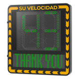 Display LED para Control de Velocidad / Alcance Visual 100 m (328 ft) / Indicación por Código de Colores / IP66 / Wi-Fi y Ethernet / Radar Compatible HIKVISION - Imagen 3