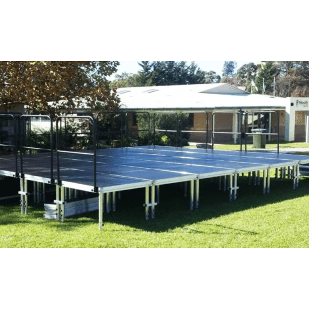 Tarima modular para escenario | 2 metros x 1 metro | aluminio SHINESTAGE - Imagen 1
