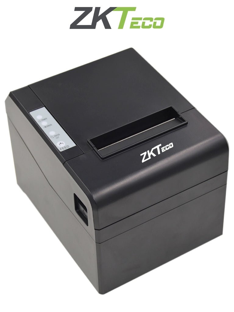 Impresora TermicaZKTECOZKP8001Impresora Térmica 80mm Control Asistencia Tickets 24V USB RS232 RJ11 ZKTECO ZKP8001 - SILYMX