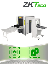 ZKTECO ZKX6550 Máquina de Rayos X con energía doble, túnel para equipaje de 65 x 50 cm, estación de monitoreo, escaneo bidireccional / Puesta en marcha y capacitación en sitio incluida - Imagen 1