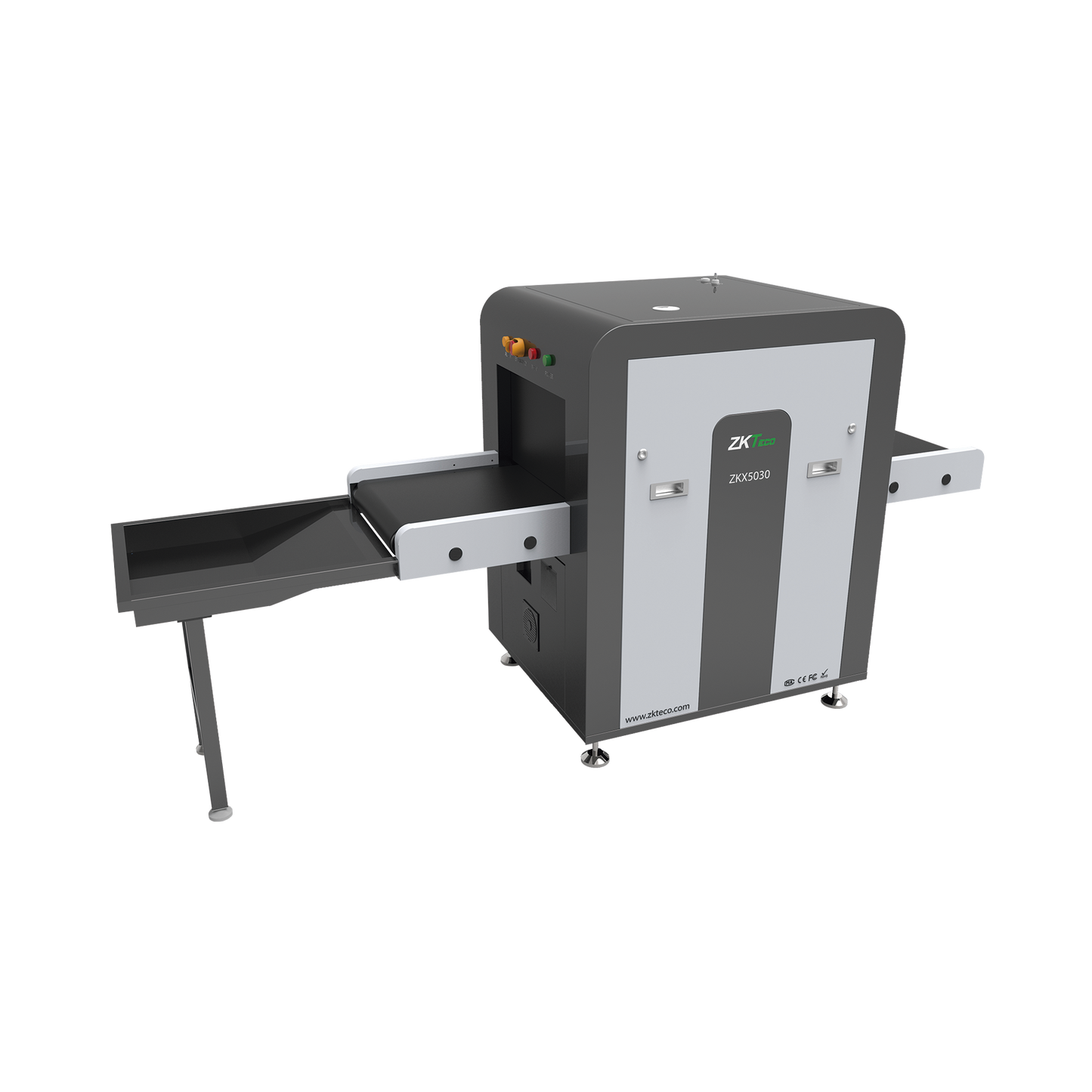 ZKTECO ZKX5030A - Máquina de Rayos X con energía simple, túnel para equipaje de 50 x 30 cm y capacitación en sitio incluida. - Imagen 1