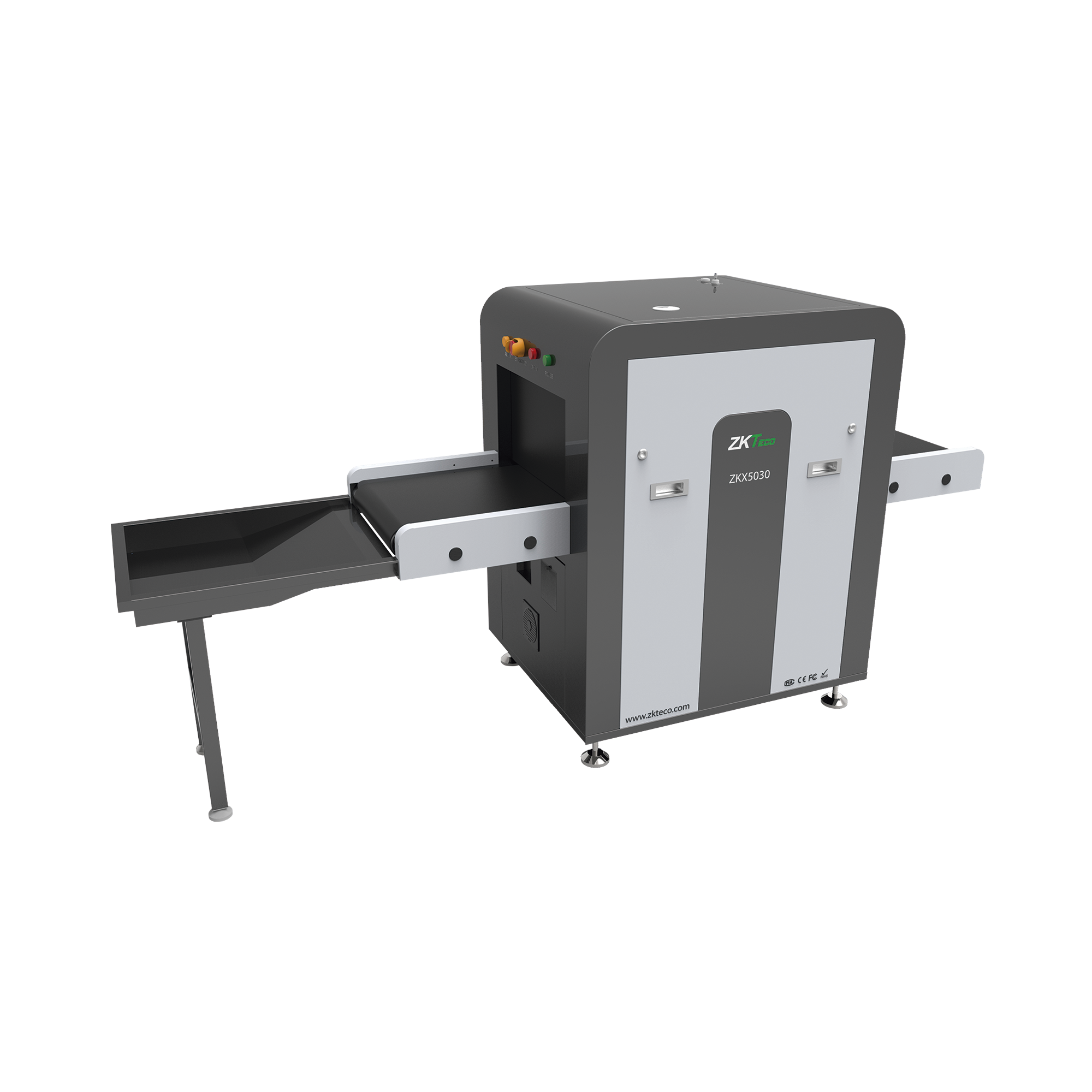 ZKTECO ZKX5030A - Máquina de Rayos X con energía simple, túnel para equipaje de 50 x 30 cm y capacitación en sitio incluida. - Imagen 1