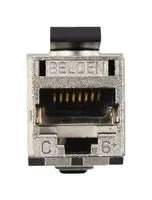 Belden Jack de Red REVConnect Cat6+ Blindado Gris RV6MJKSME-S1 - SILYMX