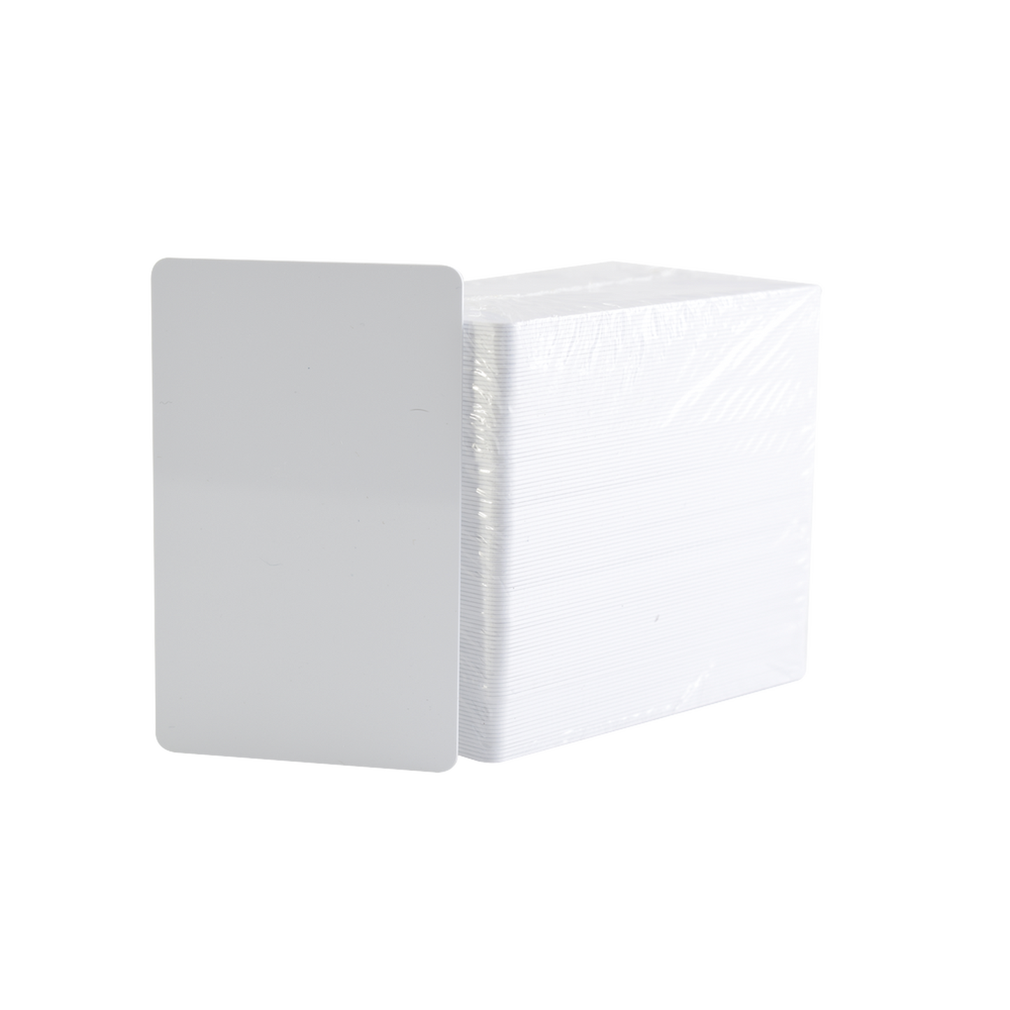 Paquete de 500 tarjetas de PVC UltraCard 30 mil CR80/ Diseñadas para impresión/ Sin Tecnología - SILYMX