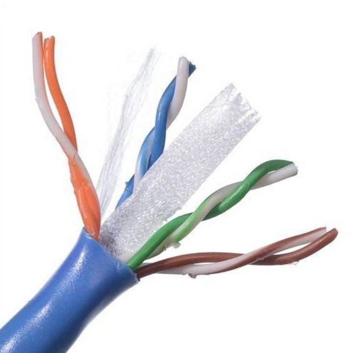 Bobina Cable UTP Bticino Categoría 6 Azul 305 Mts 100UC6R-06 - SILYMX