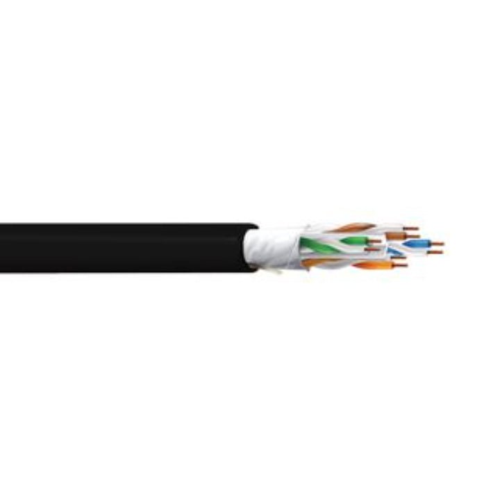 Bobina de Cable UTP Cat6a Belden CMR Riser Negro 305 Metros 10GXW12 0101000 - SILYMX