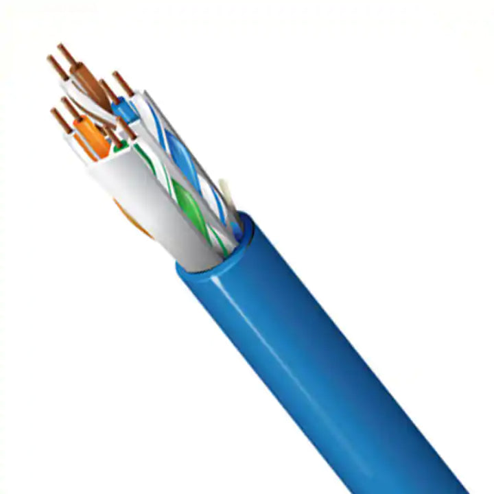 Bobina Cable UTP Bticino Categoría 6A CMR Azul 100UC6AR-06 305 Mts