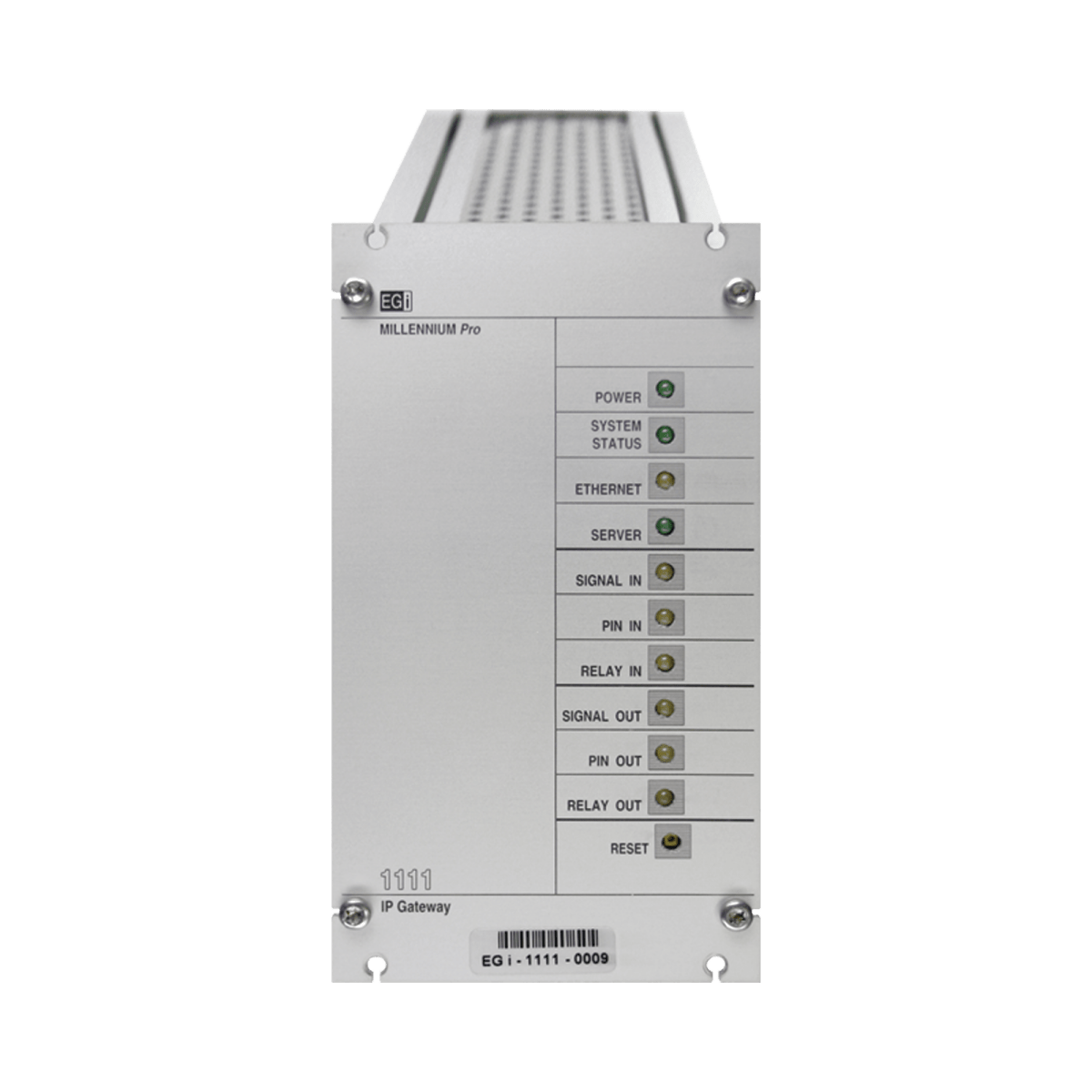 Interfaz Millennium IP para gestión de avisos y música por redes Ethernet por Streaming - SILYMX