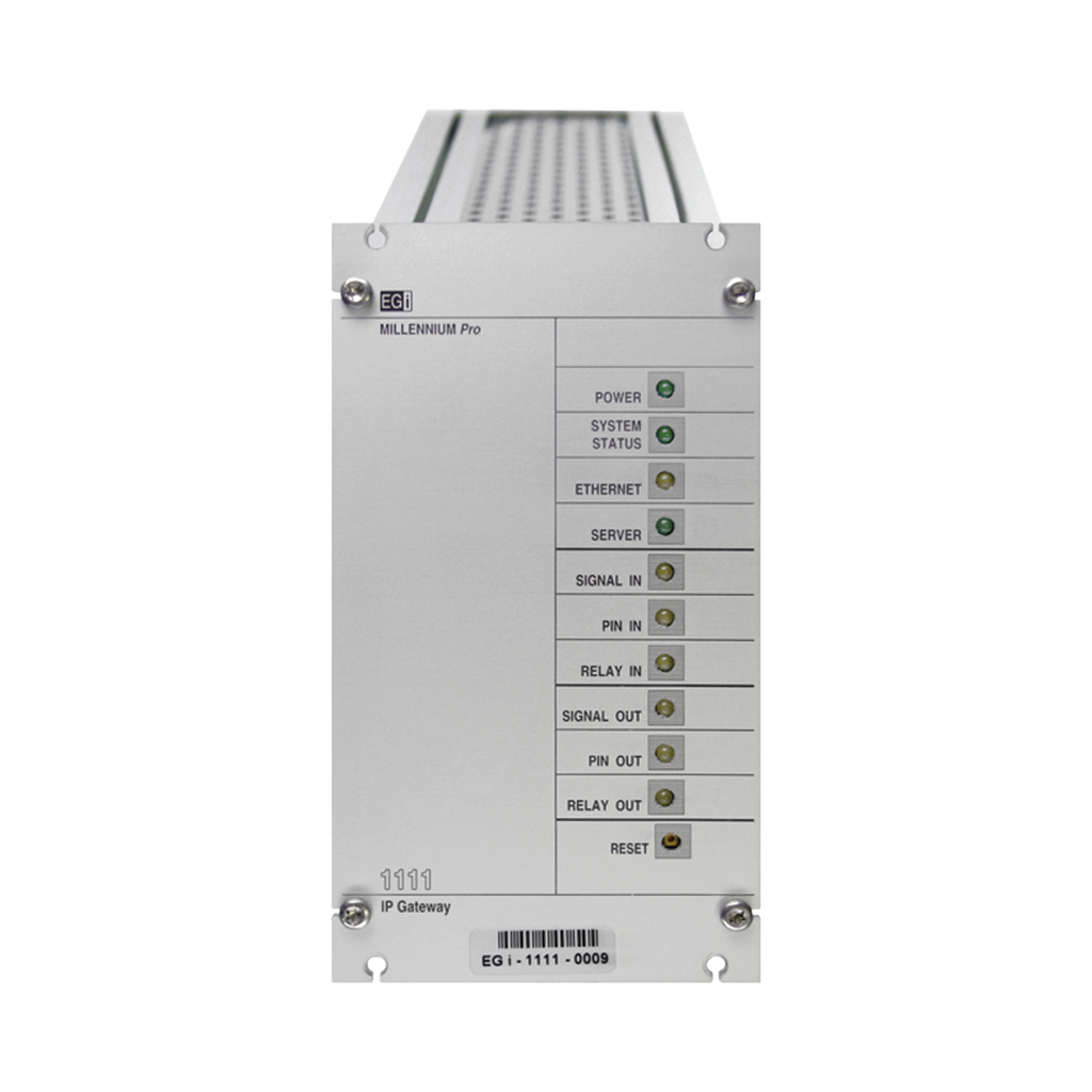 Interfaz Millennium IP para gestión de avisos y música por redes Ethernet por Streaming - SILYMX