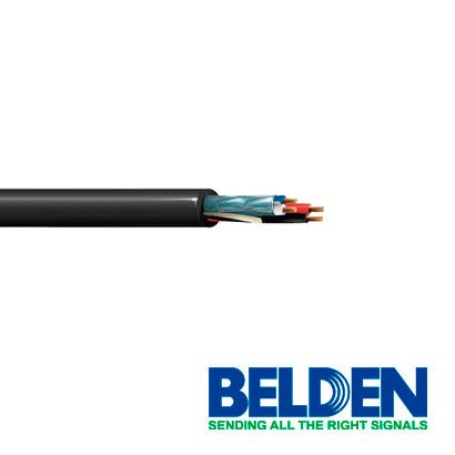 Bobina de Cable Belden de Señal 2x18 AWG + 2x22 AWG 305 Metros Negro 1392A 0101000 - SILYMX