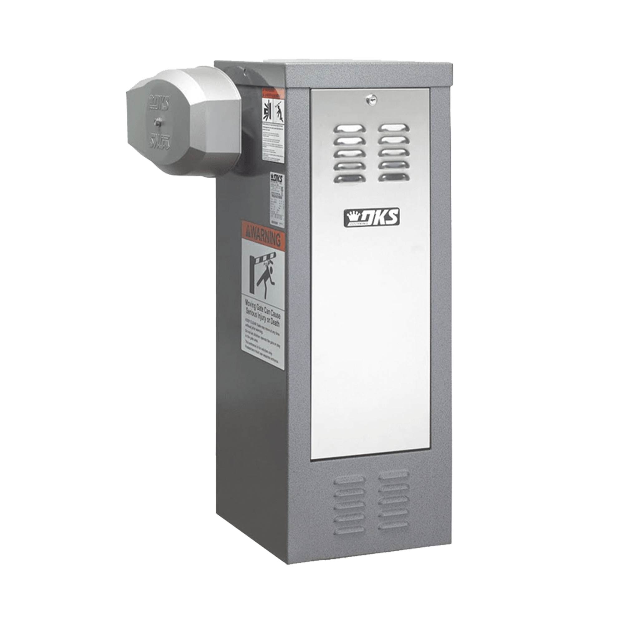 Barrera Vehicular Gris / Uso Intensivo Continuo / Compatible con Mástil de hasta 14 ft / 4.26 m (No incluido) / Bajo mantenimiento / Garantia 5 años - SILYMX