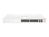 Switch Aruba Gigabit Ethernet Instant On 1930, 24 Puertos 10/100/1000Mbps + 4 Puertos SFP+, 128Gbit/s, 16.000 Entradas - Gestionado - SILYMX
