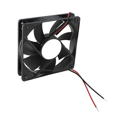 Ventilador Anticondensante Axial Cuadrado, 12Vcd, 120x120x25 mm, 75.0 CFM, 1.9 W, 161 mA, 2200 RPM. - SILYMX