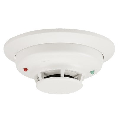 Detector Fotoeléctrico de Humo de 2 Hilos con Sensor de Temperatura a 57° C, Serie i3 - SILYMX