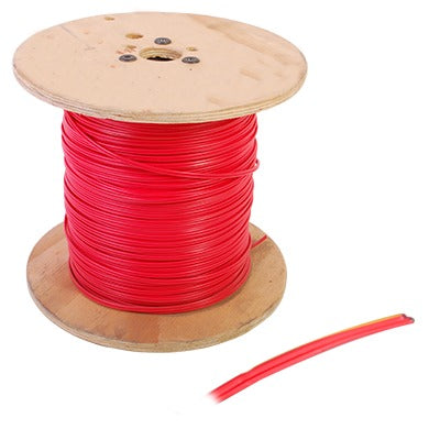 Carrete de Alambre de 305 metros, 2 x 16 AWG, tipo FPLR-CL2R, para aplicaciones en sistemas de detección de incendio y sistemas de voceo - SILYMX