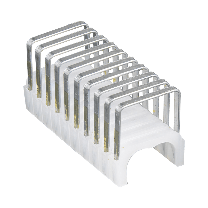 Grapas con Aislamiento, para Cables NM (Romex®) como 14/3, 14/3G, 12/3 y otros cables de hasta 11/32'' × 19/32'' (9 mm × 15 mm). - SILYMX