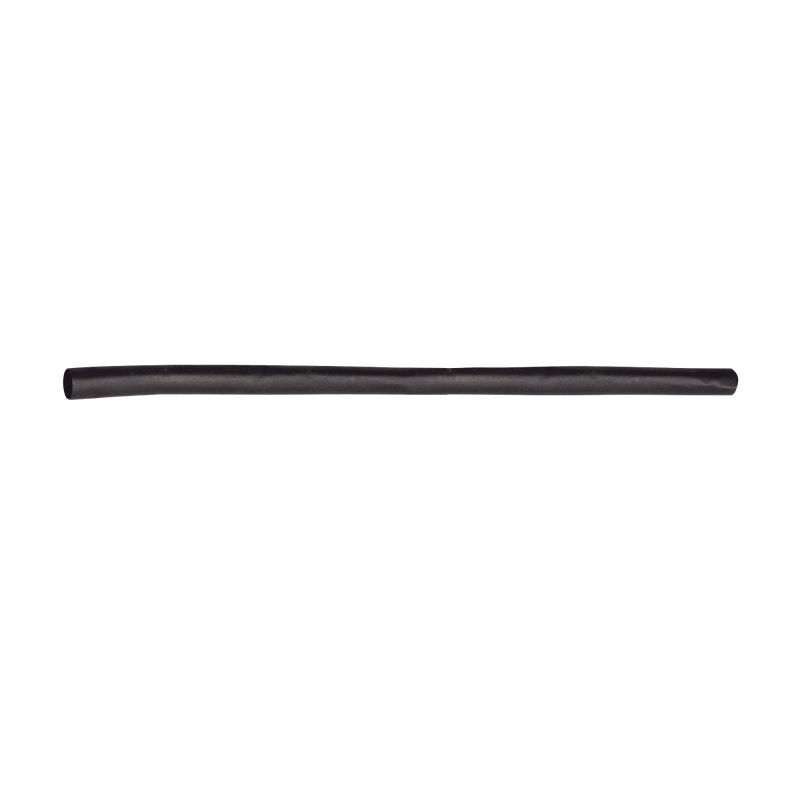 Tubo Termoencogible (Termofit) Negro de 1.2 m, 1" de Diámetro, Reduce de 2:1, Poliolefina. - SILYMX