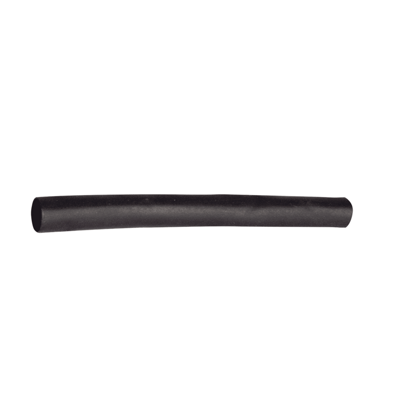 Tubo Termoencogible (Termofit) Negro de 1.2 m, 1/4" de Diámetro, Reduce de 2:1, Poliolefina. - SILYMX
