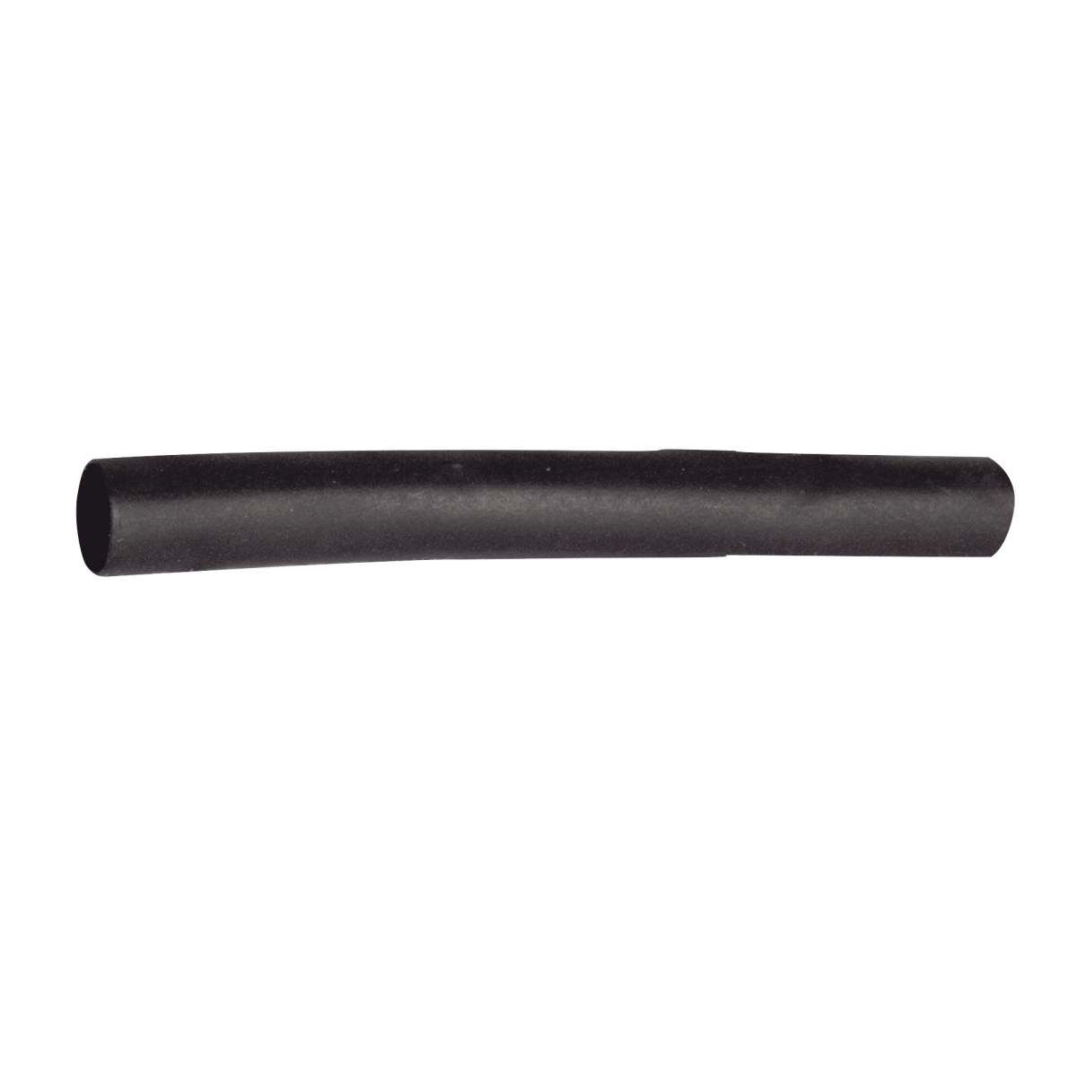 Tubo Termoencogible (Termofit) Negro de 1.2 m, 3/16" de Diámetro, Reduce de 2:1, Poliolefina. - SILYMX