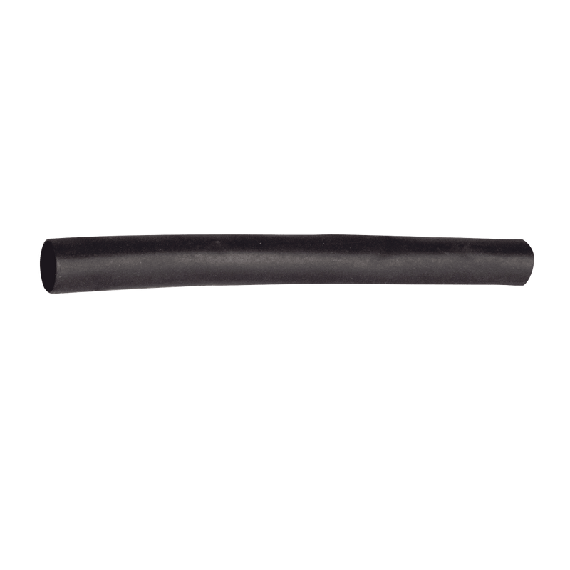 Tubo Termoencogible (Termofit) Negro de 1.2 m, 3/8" de Diámetro, Reduce de 2:1, Poliolefina. - SILYMX