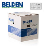Bobina de Cable Belden 2x18 AWG Gris 305 Metros 5300UE - SILYMX