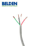 Bobina de Cable Belden de Audio sin Blindar 4x18AWG 914 Metros Gris 5302UE 0083000 - SILYMX